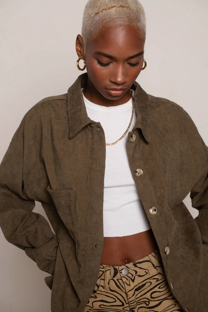 Tobi  Just Listen Oversized Shacket