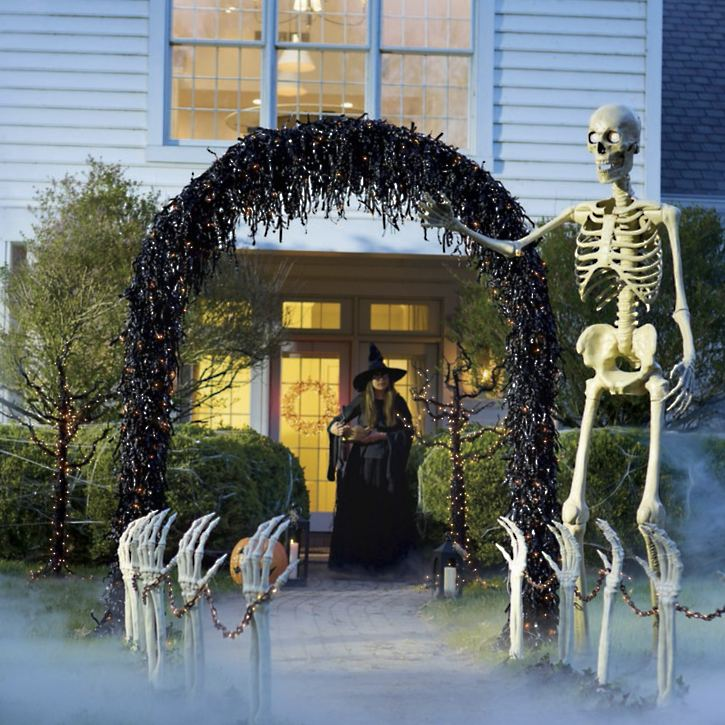 Grandin Road Pre-lit Halloween Arch