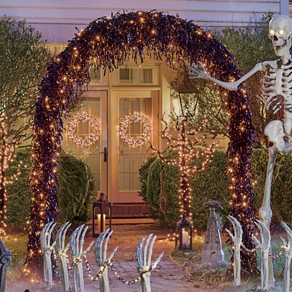 Grandin Road Pre-lit Halloween Arch