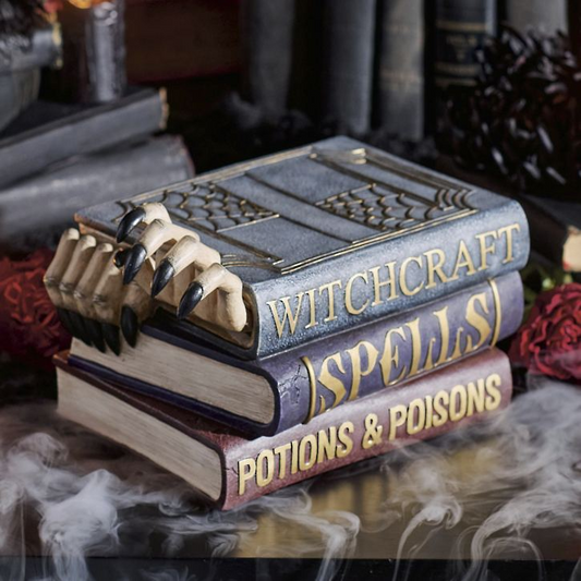 Grandin Road Deluxe Animated Witchy Books