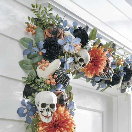 Grandin Road Ghoulish Mix Garland