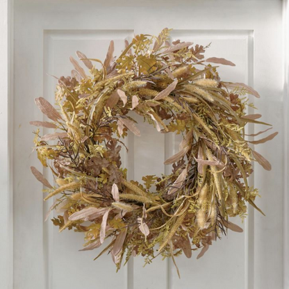 Grandin Road Earthly Thrill Wreath, 28"