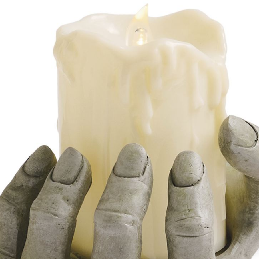 Grandin Road Emerging Hand with Candle