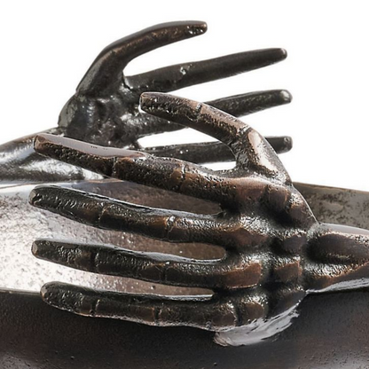 Grandin Road Skeleton Hands Serving Bowl