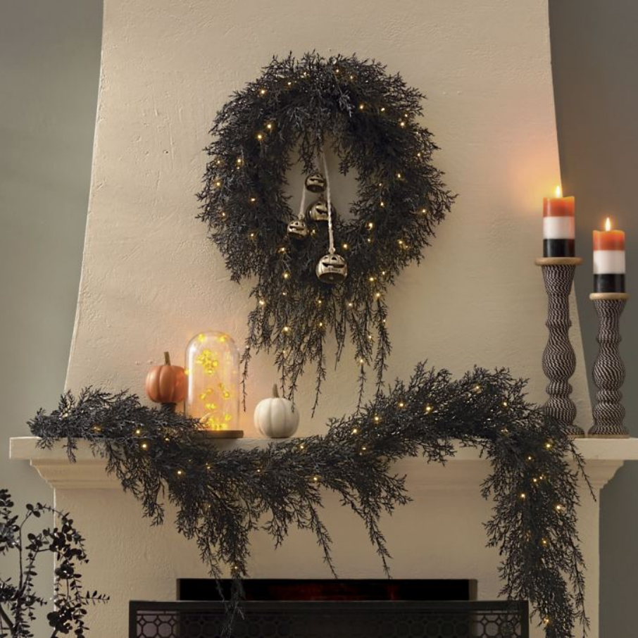 Grandin Road Pumpkin Bell Cluster