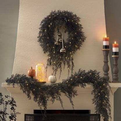Grandin Road Pumpkin Bell Cluster
