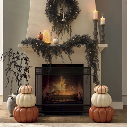 Grandin Road Dramatic Halloween Branch, Set of Two