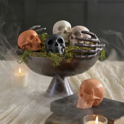 Grandin Road Skulls Bowl Filler, Set of Five
