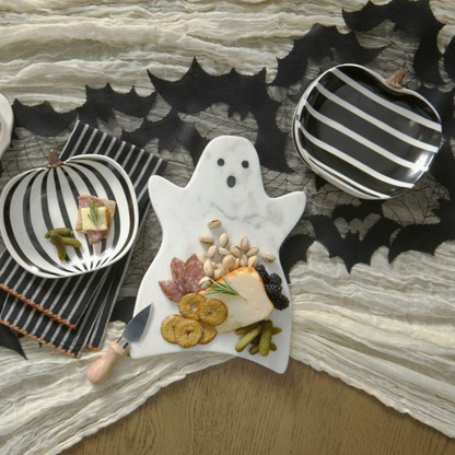 Grandin Road Marble Ghost Cheese Board