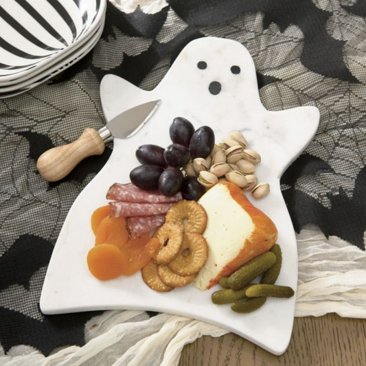 Grandin Road Marble Ghost Cheese Board