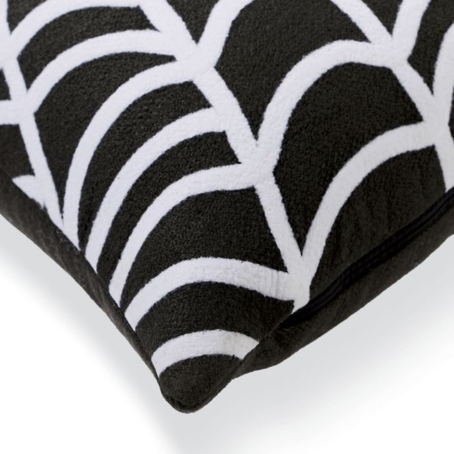 Grandin Road Outdoor Spiderweb Pillow