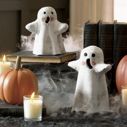 Grandin Road Adobe Ghost, Set of Two