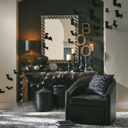 Grandin Road Dimensional Bats Pillow
