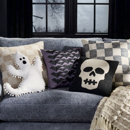 Grandin Road Dimensional Bats Pillow