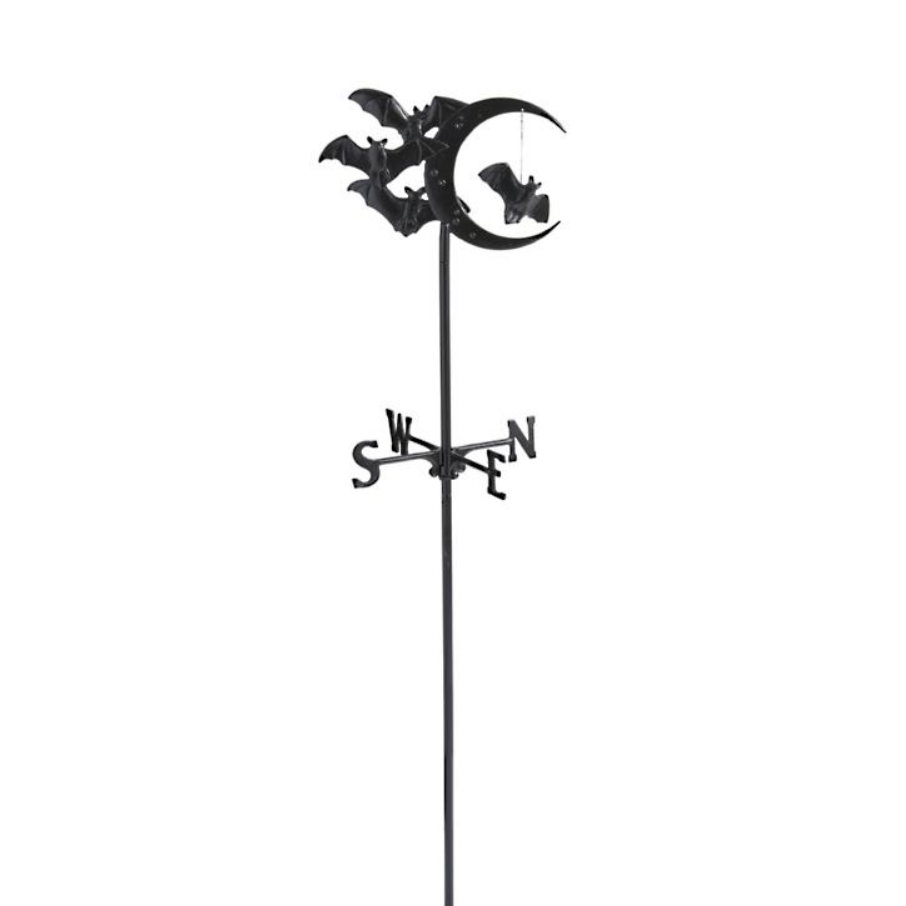 Grandin Road Bats Cast Metal Weathervane