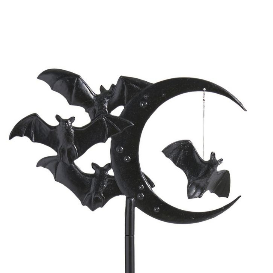 Grandin Road Bats Cast Metal Weathervane