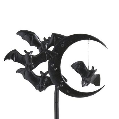 Grandin Road Bats Cast Metal Weathervane