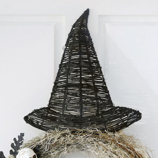 Grandin Road Witch Hat Wreath Accessory