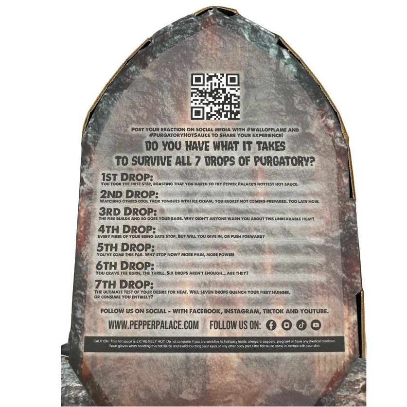 Pepper Palace The End: Purgatory Hot Sauce Box