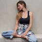 Rowan Women's Harlee Scoop Neck Rib Tank