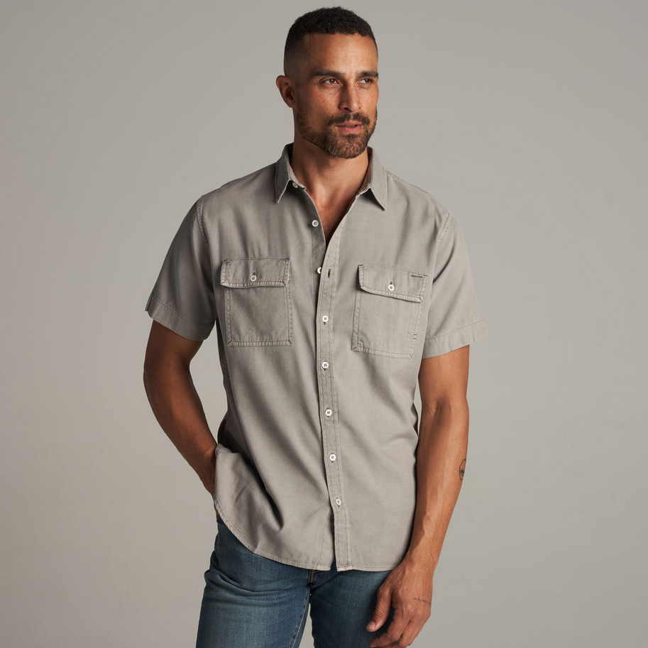 Rowan Men's Warwick Heritage Twill Short Sleeve Shirt