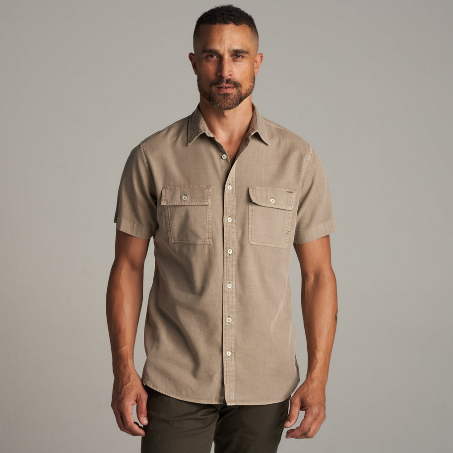Rowan Men's Warwick Heritage Twill Short Sleeve Shirt