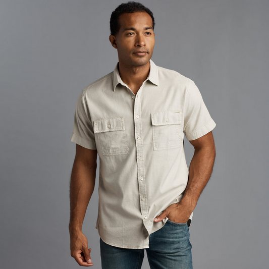 Rowan Men's Warwick Heritage Twill Short Sleeve Shirt