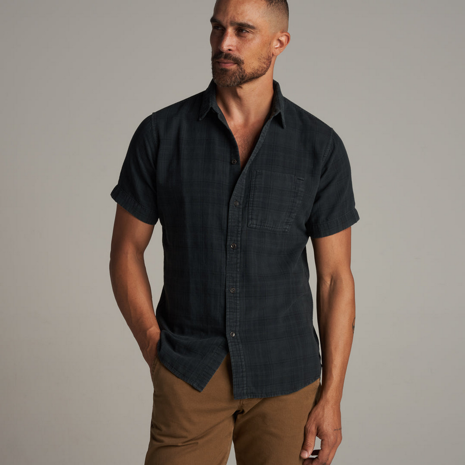 Rowan Men's Bray Short Sleeve Plaid Shirt