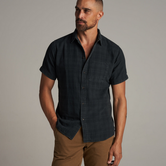 Rowan Men's Bray Short Sleeve Plaid Shirt