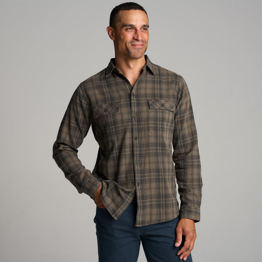Rowan Men's Redding Long Sleeve Plaid Shirt