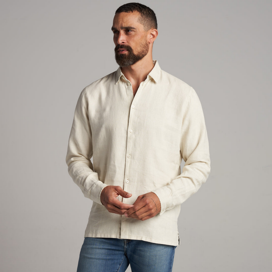 Rowan Men's Lyons Long Sleeve Linen Shirt