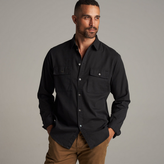 Rowan Men's Warwick Heritage Twill Long Sleeve Shirt