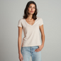 Rowan Women's Tyler Deep V Neck Slub Tee - Seasonal