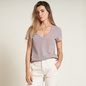 Rowan Women's Tyler Deep V Neck Slub Tee - Seasonal