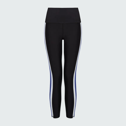 Watskin Sunwear Serena Legging in Blue Colorblock