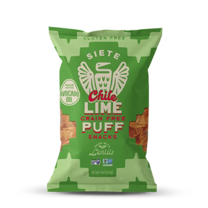 Siete Foods Grain Free Chile Lime Puff Snacks