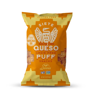 Siete Foods Grain Free Queso Puff Snacks