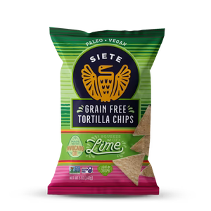Siete Foods Grain Free Lime Tortilla Chips