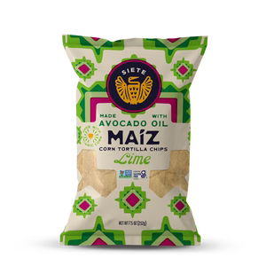 Siete Foods Maíz Lime Corn Tortilla Chips