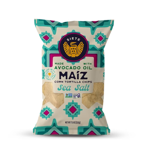 Siete Foods Maíz Sea Salt Corn Tortilla Chips