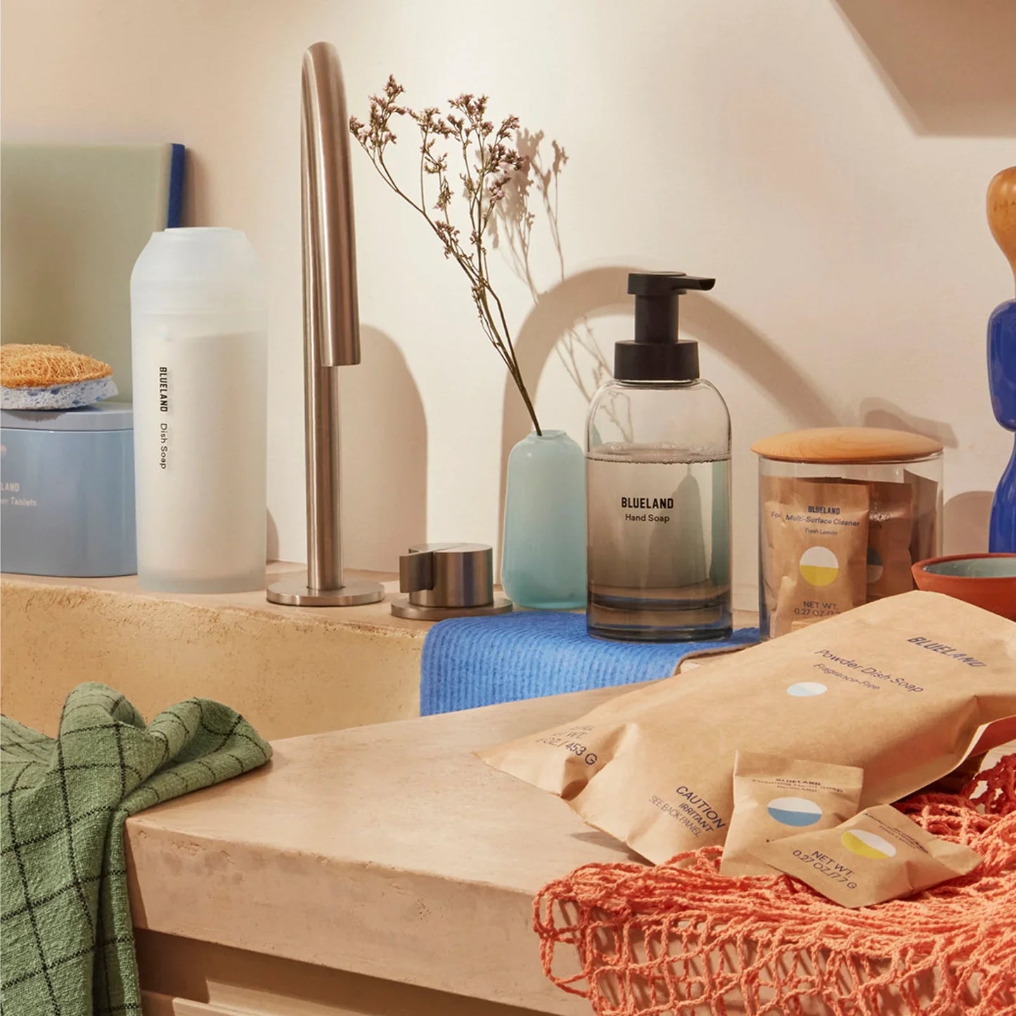 Blueland Hand Soap Duo - 5 Tablets - Slate