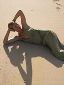 The Handloom Sofia Ties Maxi Dress
