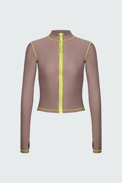 Watskin Sunwear Sophie Jacket in Taupe