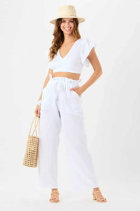 Tiare Hawaii Tristan Pant - White
