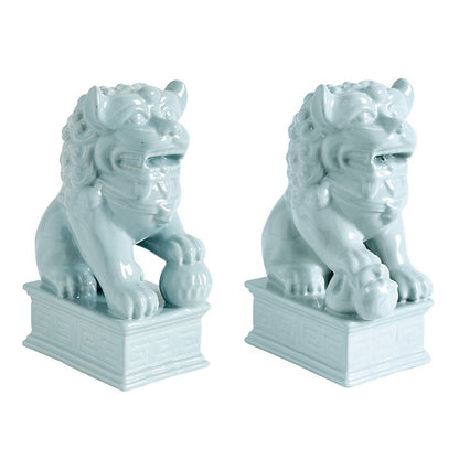 Ballard Designs Foo Dogs - Set of 2 - Spa