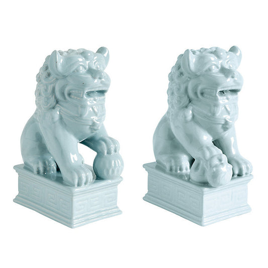 Ballard Designs Foo Dogs - Set of 2 - Spa