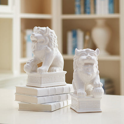 Ballard Designs Foo Dogs - Set of 2 - Spa