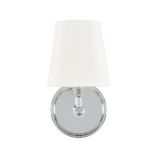 Ballard Designs Amelie Sconce - Polished Nickel 1 Light