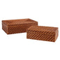 Ballard Designs Piper Woven Boxes - Set of 2
