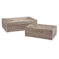 Ballard Designs Piper Woven Boxes - Set of 2